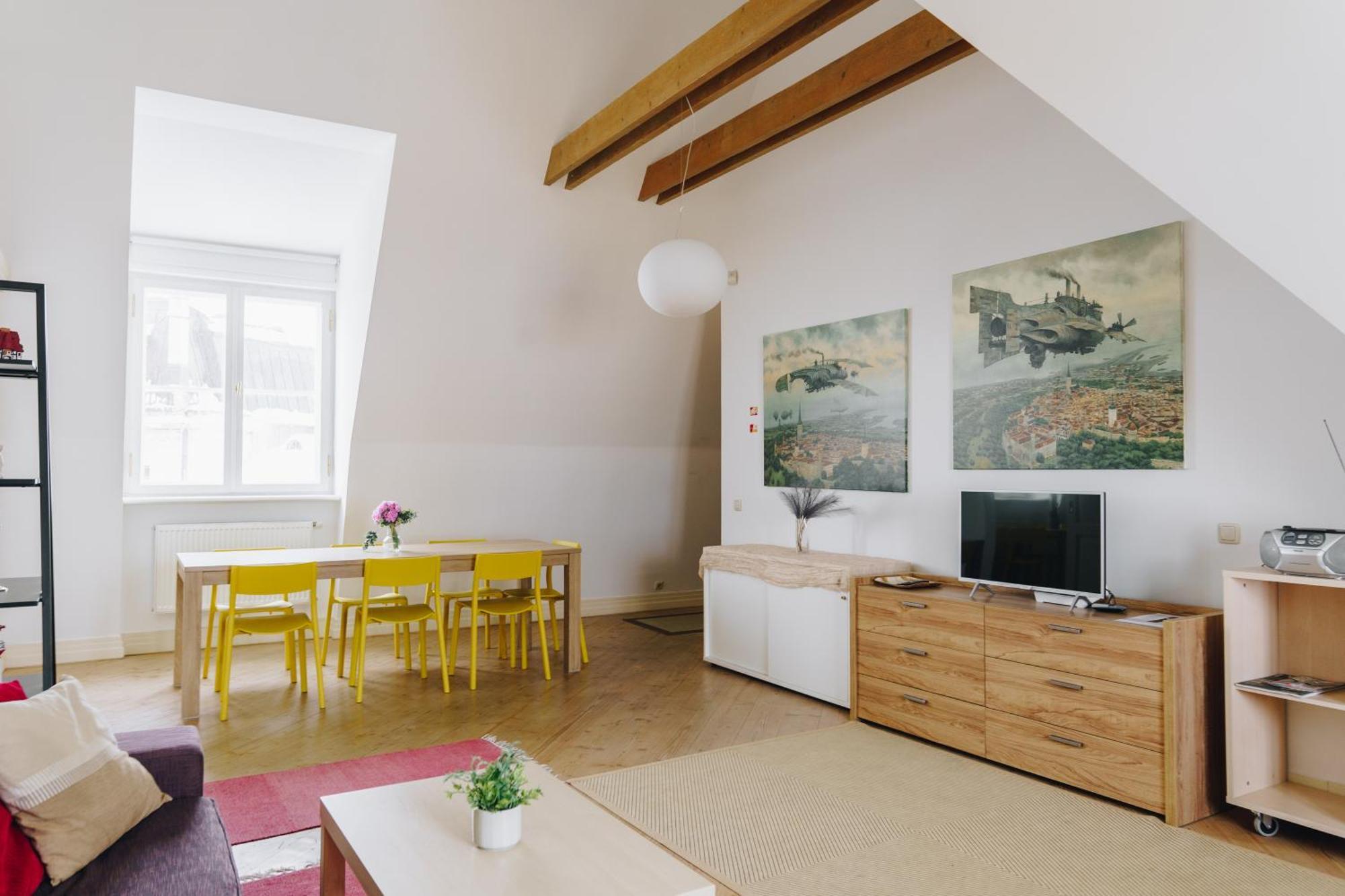 Dream Stay - Art Gallery Family Apartment With 2 Bathrooms Tallinn Kültér fotó
